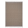 NAAR Guros Collection 5X7 Mocha /Geometric Indoor/Outdoor Area Rug