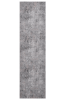 NAAR MARFI Collection 2X8 Grey/Multi/Abstract Non-Shedding Living Room Bedroom Dining Home Office Stylish and Stain Resistant Area Rug