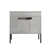 36 Inch Bathroom Vanity, Freestanding Bathroom Vanity or Floating is Optional Conversion, 36*18-00336CG-1(KD-Packing)-Excluding Sink