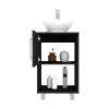 Single Bathroom Vanity Pigmag, Bathroom, Black