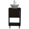 Single Bathroom Vanity Pigmag, Bathroom, Black