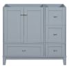 [Cabinet Only] 36" Bathroom Vanity-Grey Blue(Sink not included)