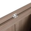 30 " Modern Design Float Bathroom Vanity With Ceramic Basin Set;  Wall Mounted White Oak Vanity With Soft Close Door; KD-Packing;  KD-Packing;  2 Piec
