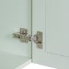 30" Wall Mounted Bathroom Vanity with Sink Combo, Functional Drawer, Solid Wood & MDF Board & Ceramic