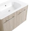 30 Inch Wall Mounted Bathroom Vanity(KD-Packing)