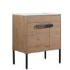 30 Inch Freestanding Bathroom Vanity or Floating is Optional Conversion.30*18-00330IMO-1(KD-Packing) Only Including Vanity
