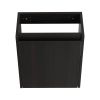 16 "Bathroom Vanity Sink Combo for Small Space, Modern Small Bathroom Vanity with Sink, Small Bathroom Sink Cabinet Set ,Black