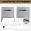 30 Inch Bathroom Vanity with Sink, Freestanding Bathroom Vanity or Floating is Optional Conversion-00330CG-1-BL9075B(KD-Packing)