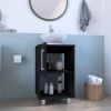 Single Bathroom Vanity Pigmag, Bathroom, Black