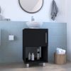 Single Bathroom Vanity Pigmag, Bathroom, Black
