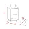 Single Bathroom Vanity Pigmag, Bathroom, Black