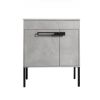 30 Inch Bathroom Vanity with Sink, Freestanding Bathroom Vanity or Floating is Optional Conversion-00330CG-1-BL9075B(KD-Packing)