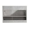 36 Inch Bathroom Vanity, Freestanding Bathroom Vanity or Floating is Optional Conversion, 36*18-00336CG-1(KD-Packing)-Excluding Sink