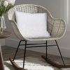 Hugo 20 x 20 Square Accent Throw Pillow, Embroidered Geometric Abstract Pattern, With Filler, White
