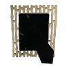 Set of 2, 7.5x9.5" Gold Photo Frame, 4x6" Opening