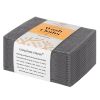 Charcoal Washcloths for Body and Face Towel Cotton Wash Cloths Bulk 48 Pack Flannel Spa Fingertip Wash Clothes 12x12 Inch Soft Absorbent Gym Towels
