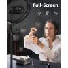 TODI Ring Light with Stand and Phone Holder Kit, 6500K Full-Screen Large Ring Light with Remote, 79" Professional Big Ring Light