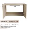 30 Inch Wall Mounted Bathroom Vanity(KD-Packing)