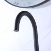Matte Black Widespread Bathroom Vanity Sink Faucet 3 Holes 2 Handles