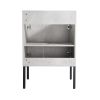 24 Inch Bathroom Vanity, Freestanding Bathroom Vanity or Floating is Optional Conversion.24*18-00324CG-1(KD-Packing)-Excluding Sink