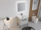 30 Inch Bathroom Vanity with Sink, Freestanding Bathroom Vanity or Floating is Optional Conversion-00330CG-1-BL9075B(KD-Packing)