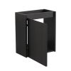 16 "Bathroom Vanity Sink Combo for Small Space, Modern Small Bathroom Vanity with Sink, Small Bathroom Sink Cabinet Set ,Black