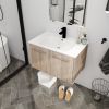 30 Inch Wall Mounted Bathroom Vanity(KD-Packing)