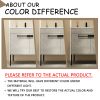 30 Inch Bathroom Vanity with Sink, Freestanding Bathroom Vanity or Floating is Optional Conversion-00330CG-1-BL9075B(KD-Packing)