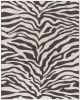 Tabora Brown and Gray Viscose Area Rug 5x8