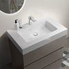 Alice 30" Gray Bathroom Vanity with Sink, Large Storage Freestanding Bathroom Vanity for Modern Bathroom