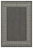 Sunshine GC_HAR2002 Anthracite 7 ft. 10 in. x 10 ft. 3 in. Indoor/Outdoor Area Rug