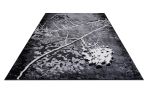 Jersey Area Rugs, Carpets For Livingroom, 7x10 Area Rugs ,2032 Black-Bone