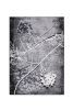 Jersey Area Rugs, Carpets For Livingroom, 7x10 Area Rugs ,2032 Black-Bone