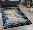 Jersey Area Rugs, Carpets For Livingroom, 5x7 Area Rugs ,3001 Blue