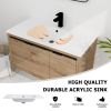 36 Inch Bathroom Vanity With Gel Sink