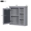 30'' x 28'' Medicine Cabinet, Wall Mounted Bathroom Storage Cabinet, Modern Bathroom Wall Cabinet with Mirror,Medicine Cabinet